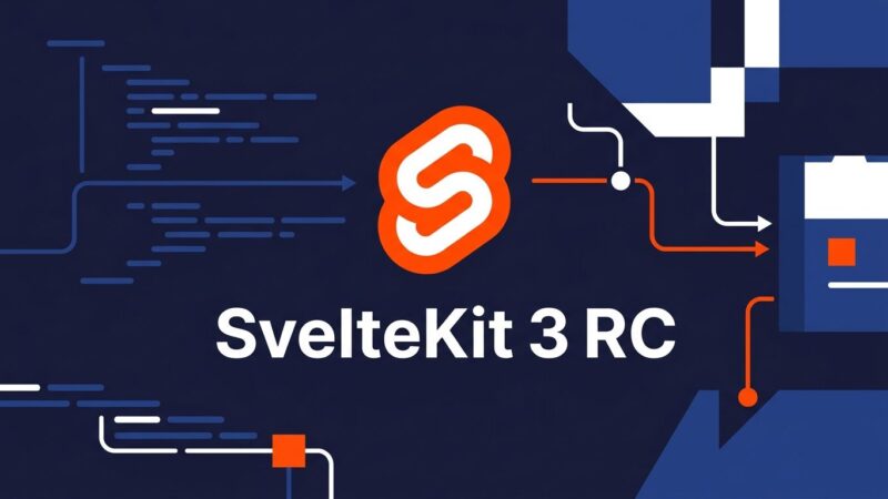 SvelteKit 3 Release Candidate migration guide featured image