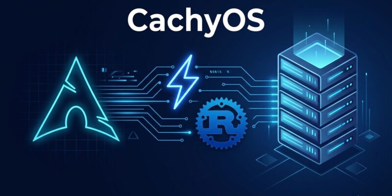CachyOS August 2026 release featuring Shelly Zig rewrite and Server Edition preview