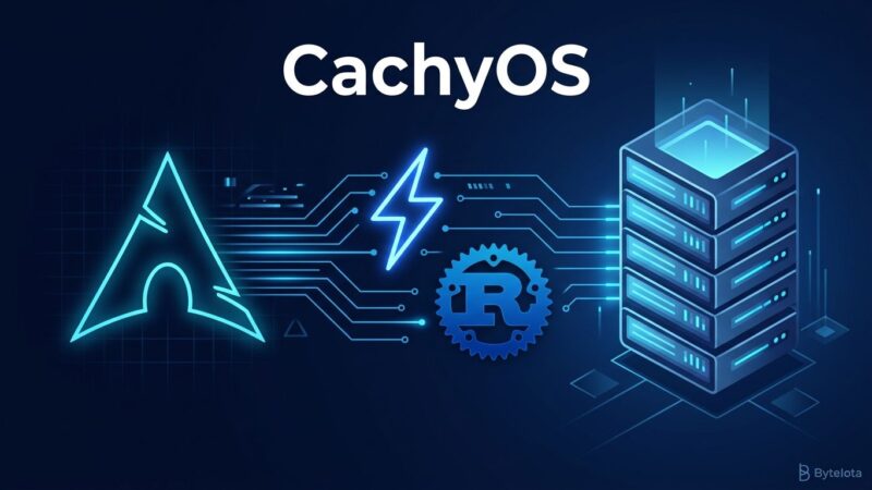 CachyOS August 2026 release featuring Shelly Zig rewrite and Server Edition preview