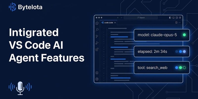 VS Code 1.131 Agents window showing subagent status panels with model, elapsed time, and active tool call