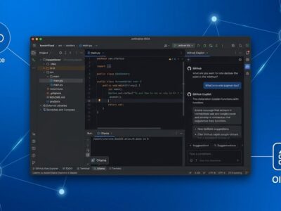 GitHub Copilot running Ollama local model in JetBrains IDE