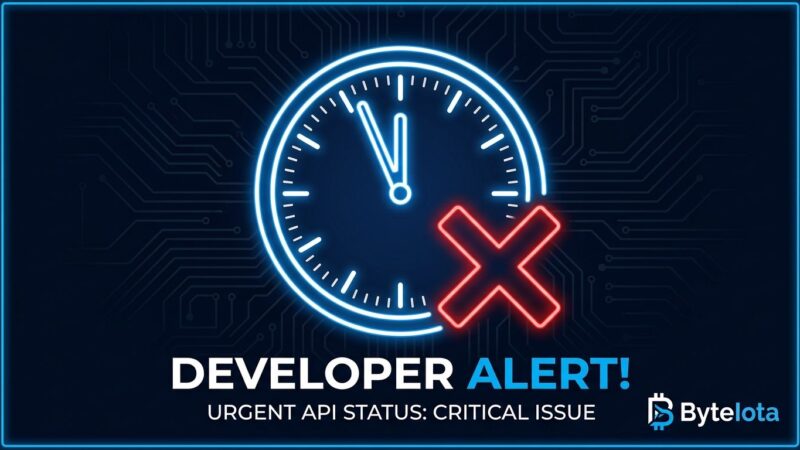 Warning clock representing Claude Opus 4.1 API retirement deadline on August 5 2026