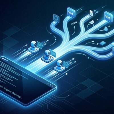 Cursor Builds: Cloud Agent environment pre-warming with copy-on-write VM snapshots visualization