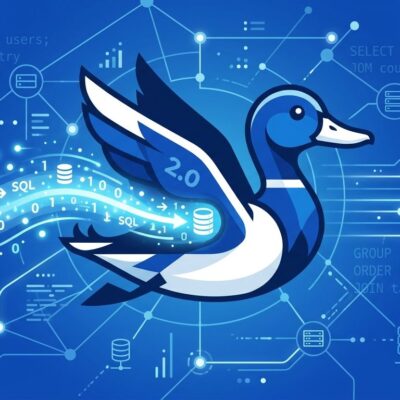 DuckDB v2.0 database with server mode, Quack extension, and async I/O architecture