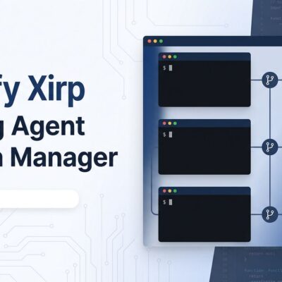 Spotify Xirp dashboard showing multiple parallel AI coding agent sessions in isolated git worktrees