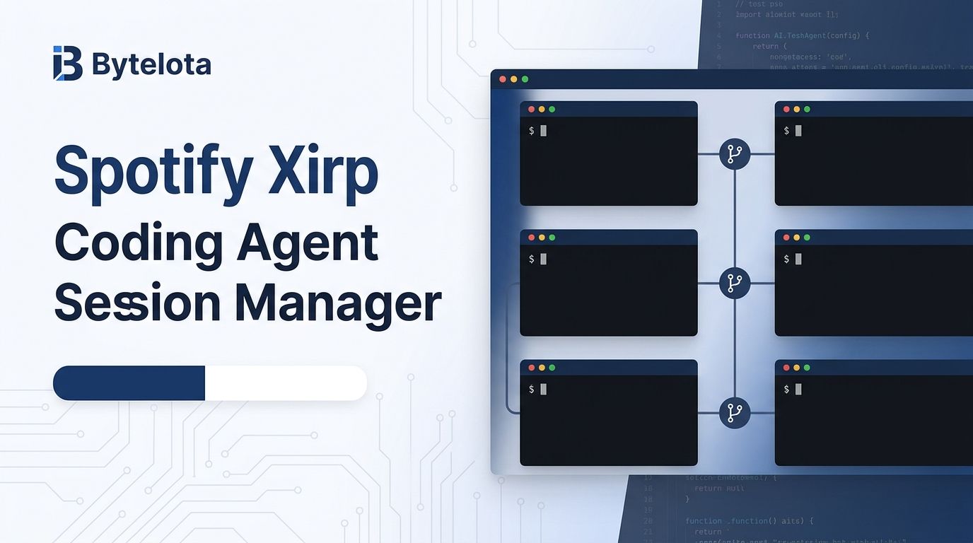 Spotify Xirp: Manage 50+ AI Coding Agent Sessions in Parallel