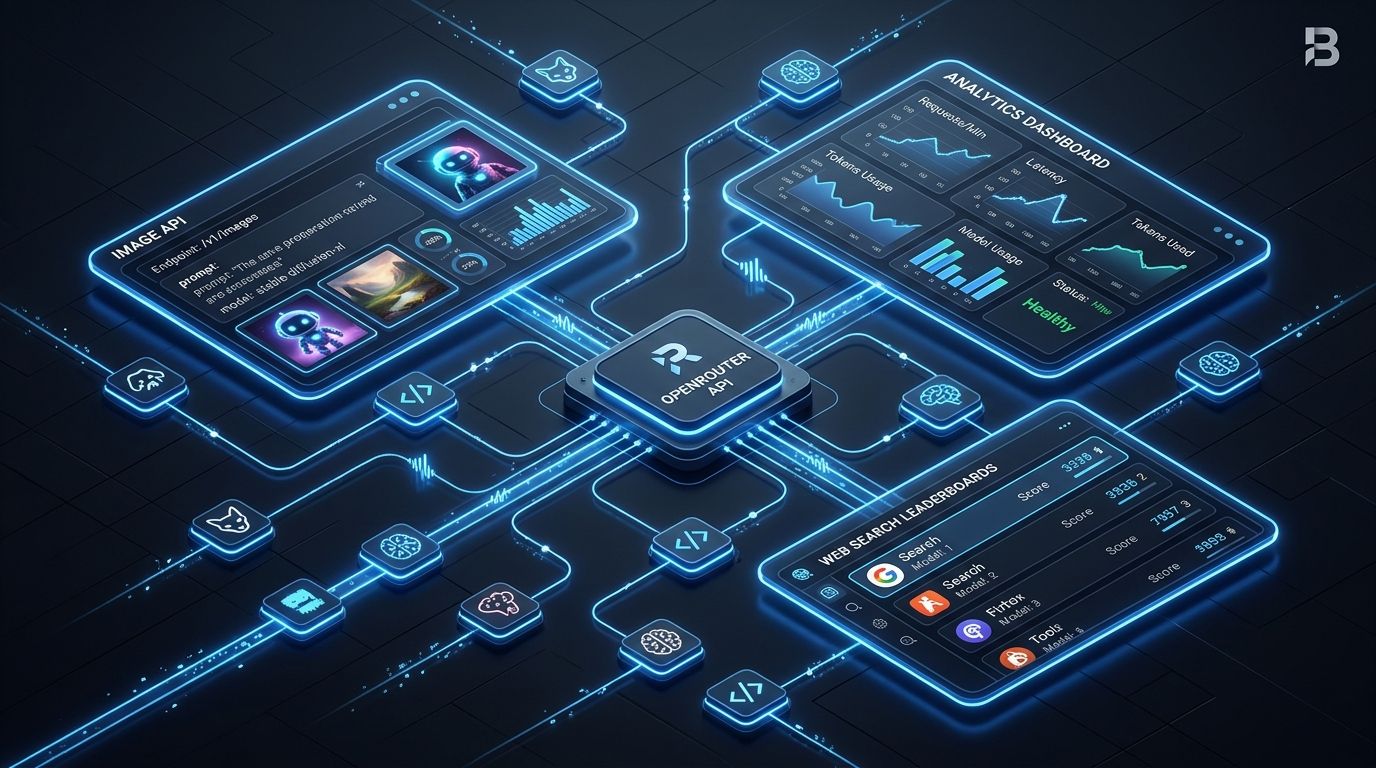 OpenRouter Drops Image API, Analytics, and Search Benchmarks