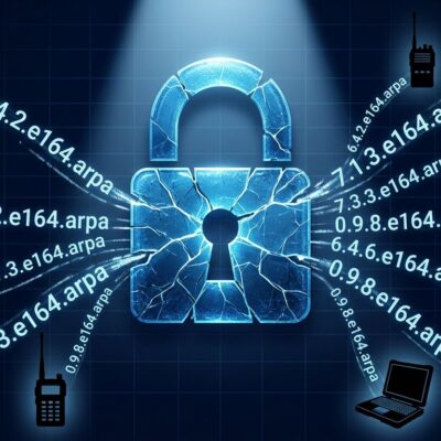 Expired DNS padlock with military phone call data streams representing DNS zone takeover vulnerability