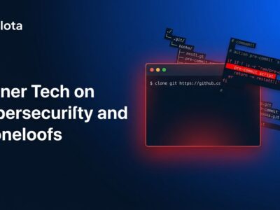 Dark blue terminal showing malicious git repository clone with glowing red warning, illustrating CVE-2026-26268 Cursor git hook RCE vulnerability