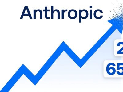 Anthropic IPO stock chart showing explosive revenue growth targeting 2 trillion dollar valuation