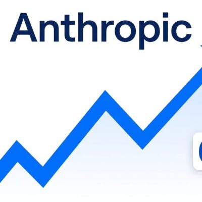 Anthropic IPO stock chart showing explosive revenue growth targeting 2 trillion dollar valuation