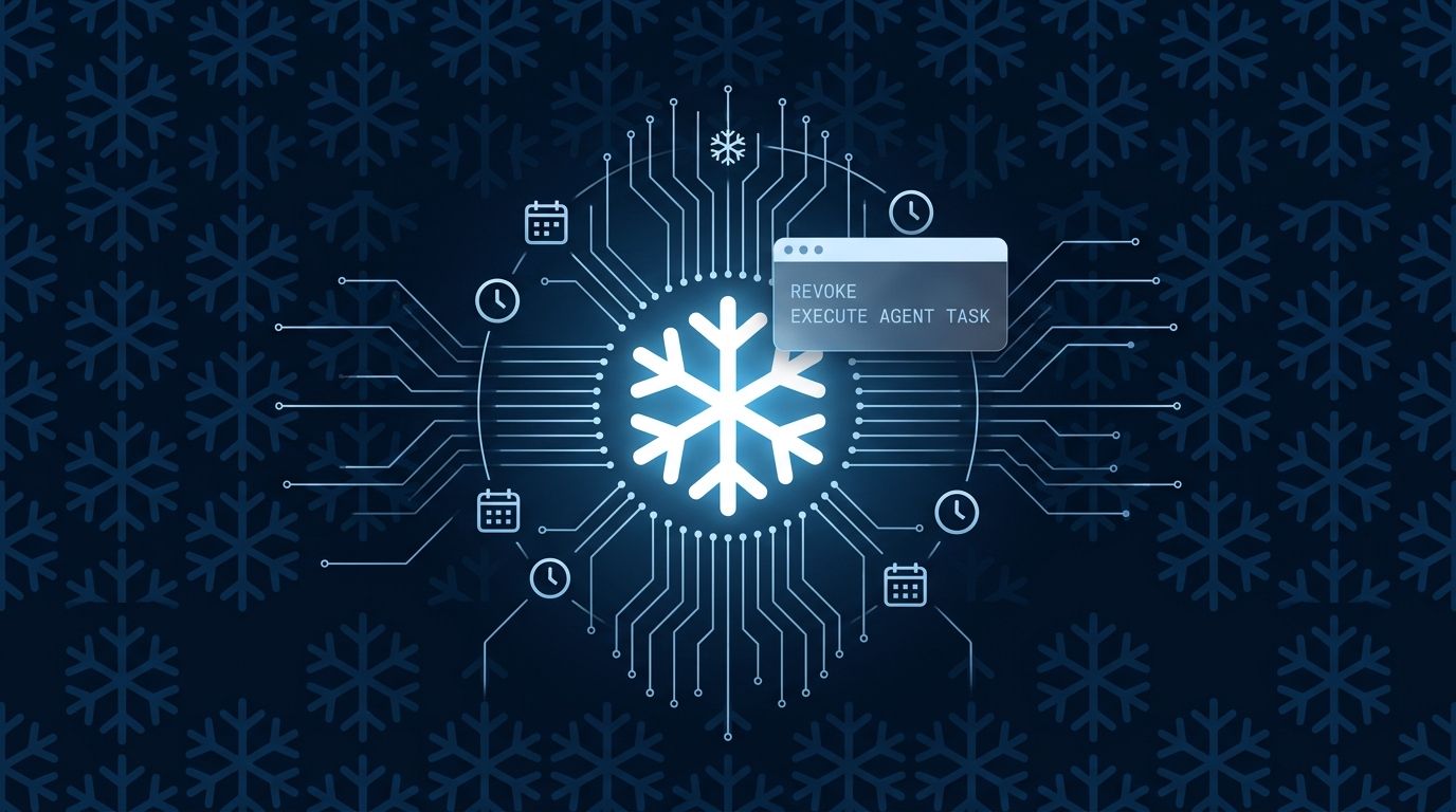 Snowflake CoCo Automations: Schedule AI Agents — But Revoke the PUBLIC Grant First