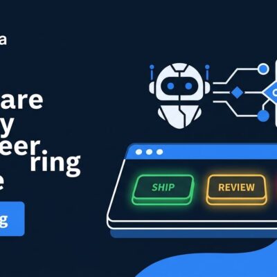 AgentScore dashboard showing ship block review verdict buttons for AI agent production readiness evaluation