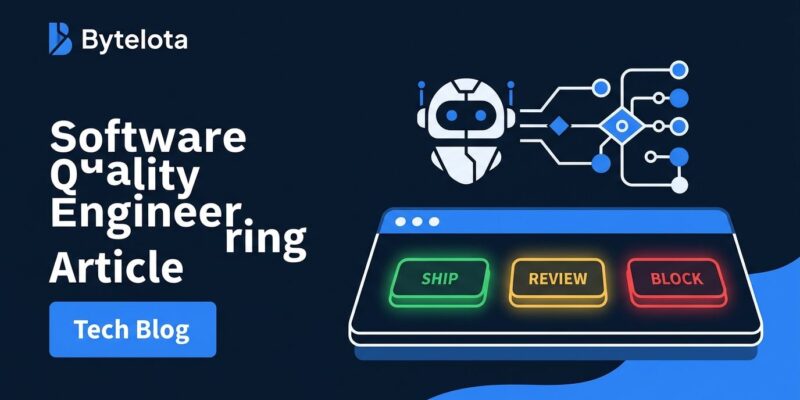 AgentScore dashboard showing ship block review verdict buttons for AI agent production readiness evaluation