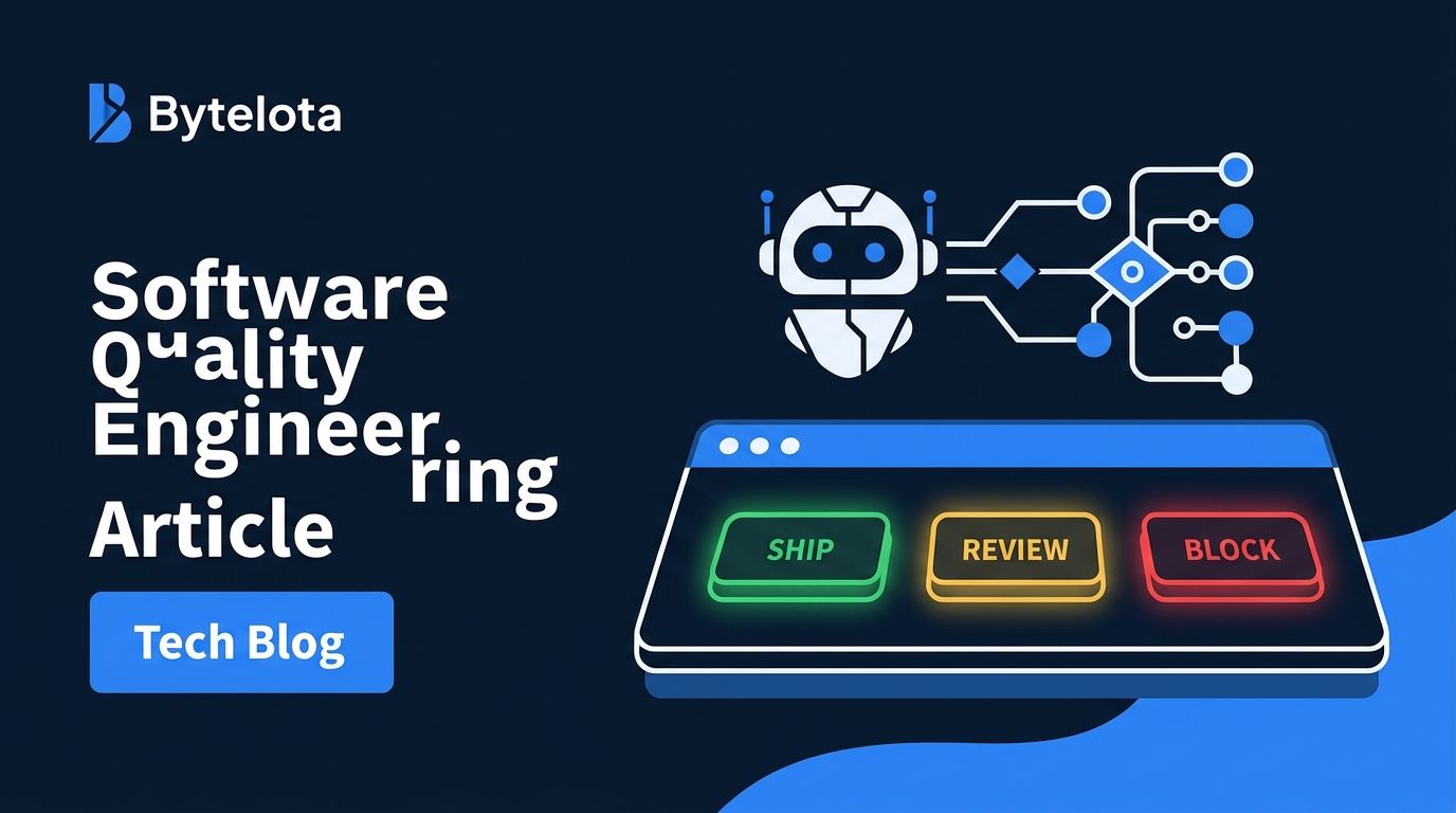 Tricentis AgentScore: Ship, Block, or Review Your AI Agent