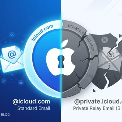 Apple Hide My Email domain change reversal - iCloud privacy feature