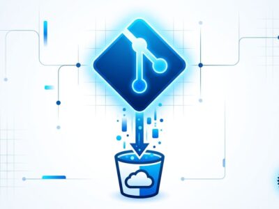 Walgit Git server backed by S3 object storage - single binary architecture diagram with Git branch icon and cloud storage