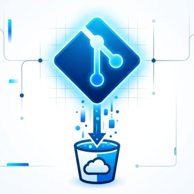 Walgit Git server backed by S3 object storage - single binary architecture diagram with Git branch icon and cloud storage