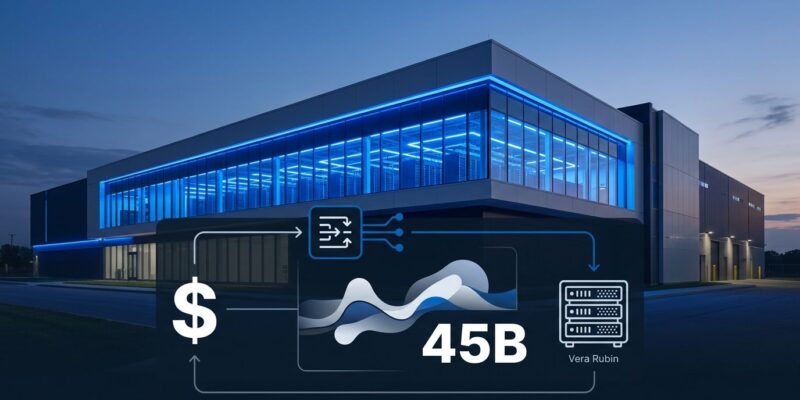 Anthropic signs 45 billion cloud computing deal with Nscale for Nvidia Vera Rubin GPU capacity