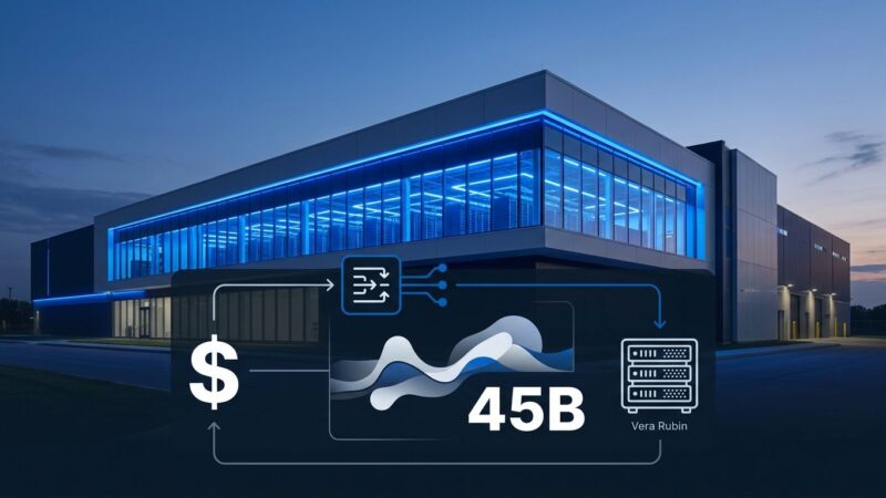 Anthropic signs 45 billion cloud computing deal with Nscale for Nvidia Vera Rubin GPU capacity