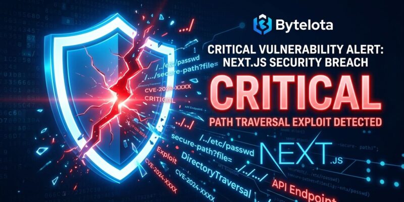 Next.js critical security vulnerability CVE-2026-75604 patch required