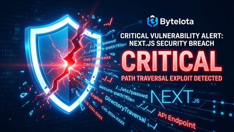 Next.js critical security vulnerability CVE-2026-75604 patch required