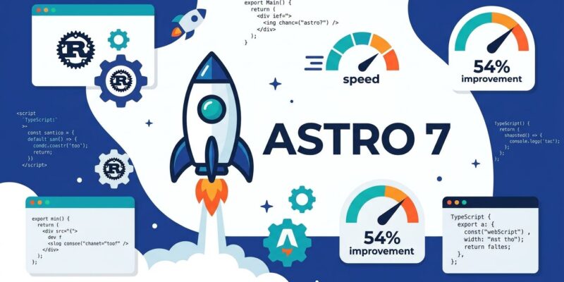 Astro 7.0 release featuring Rust compiler and Vite 8 bundler