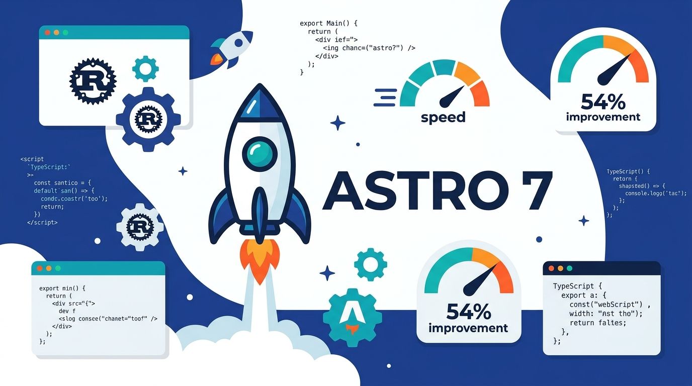 Astro 7.0: Rust Compiler, Vite 8, and What Actually Breaks | byteiota
