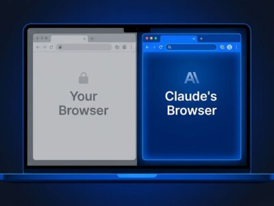 Claude Cowork built-in sandboxed browser side panel in Claude Desktop app