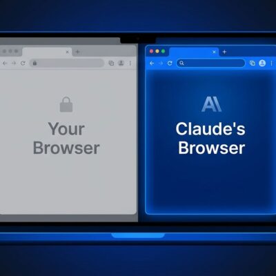 Claude Cowork built-in sandboxed browser side panel in Claude Desktop app