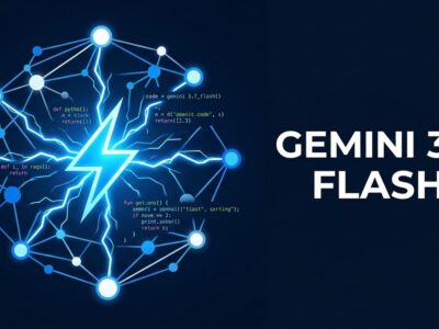Gemini 3.7 Flash model neural network visualization for developers