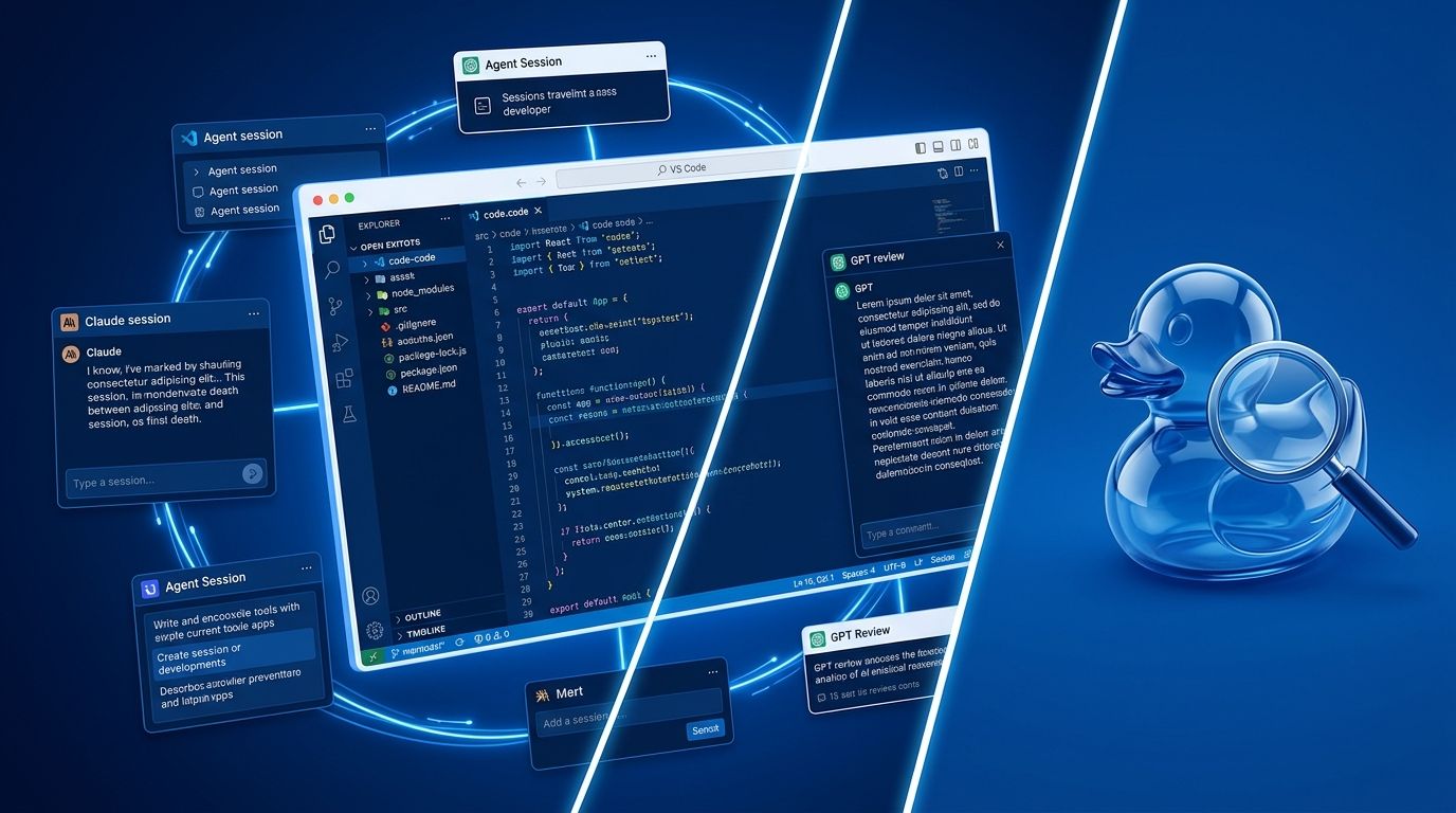 VS Code 1.135: Rubber Duck Review and Portable Agent Sessions