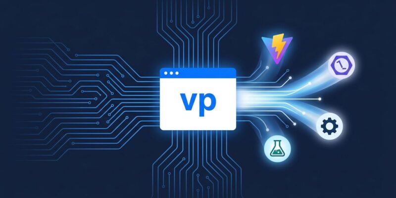 Vite+ unified JavaScript toolchain vp command terminal illustration