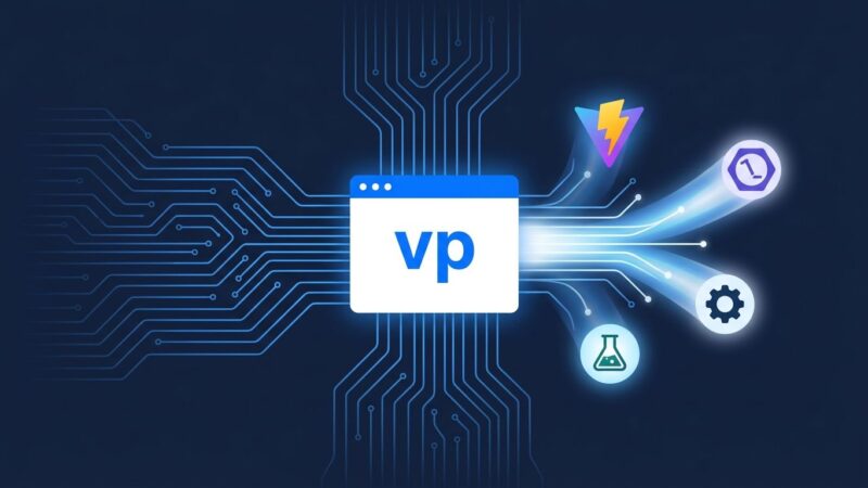Vite+ unified JavaScript toolchain vp command terminal illustration