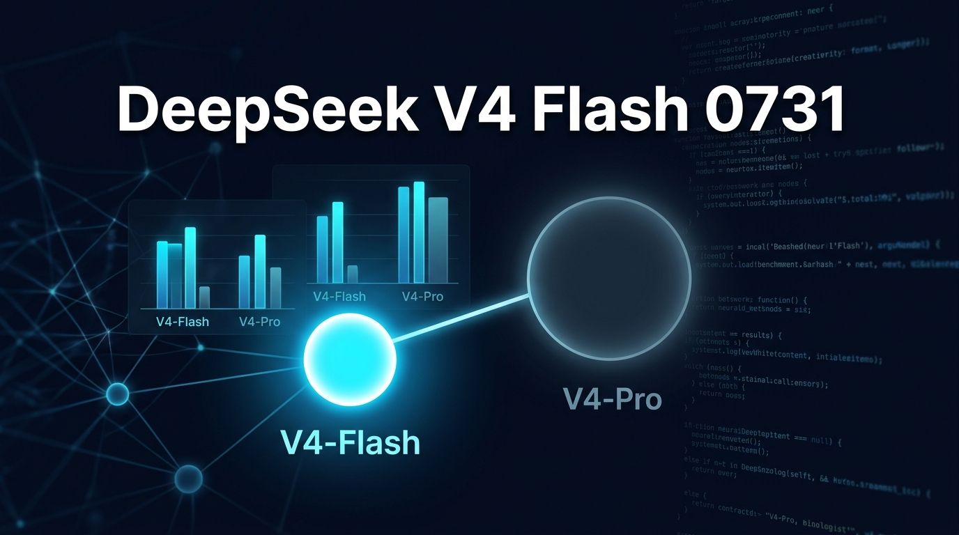 DeepSeek V4 Flash 0731: Smaller Model, Better Agent Scores