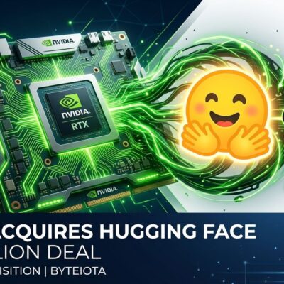 Nvidia GPU absorbing Hugging Face platform - $12.9B acquisition impact on open-source AI developers