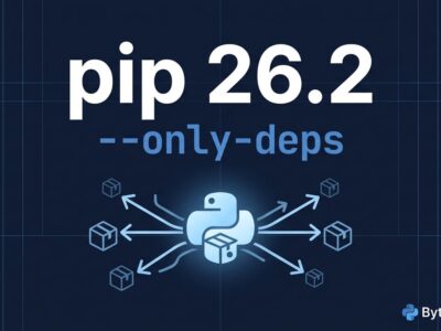 pip 26.2 release: install dependencies without the package