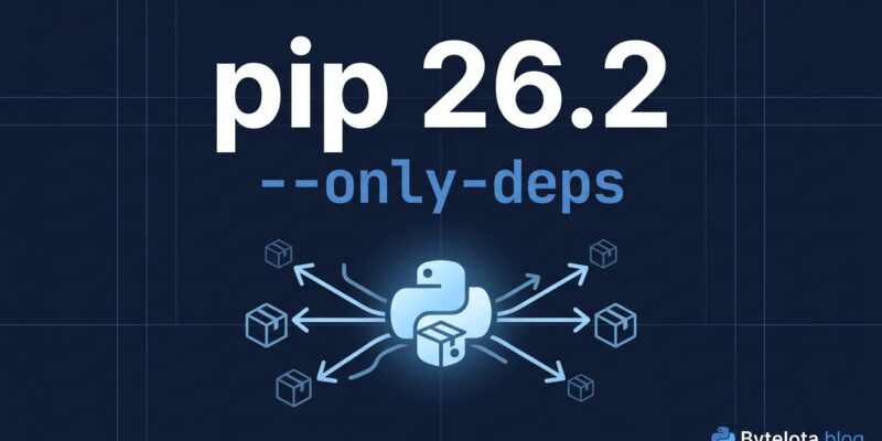 pip 26.2 release: install dependencies without the package