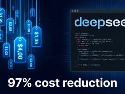 DeepSeek V4 Flash API pricing comparison showing 97% cost reduction versus Claude Sonnet 5