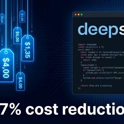 DeepSeek V4 Flash API pricing comparison showing 97% cost reduction versus Claude Sonnet 5