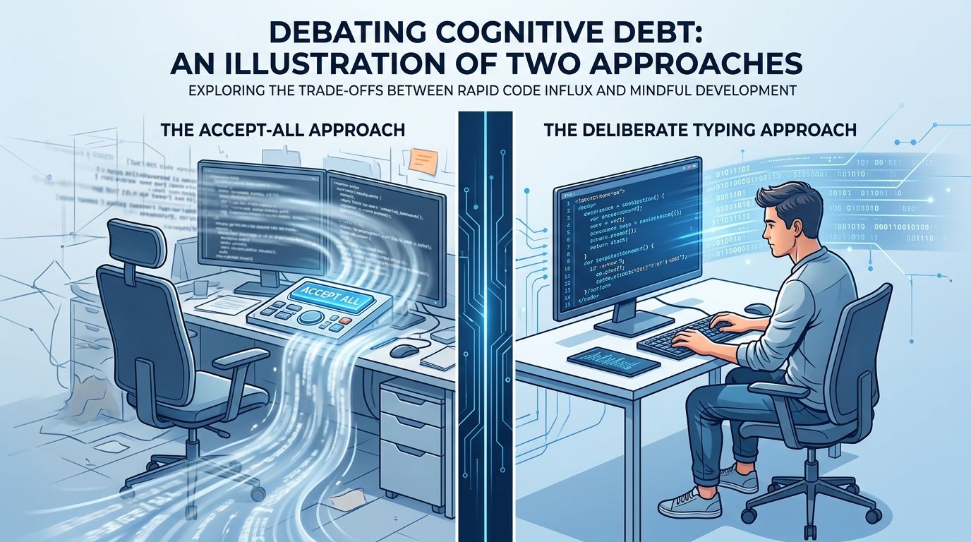 Retyping LLM Code Beats Cognitive Debt — Here Is Why