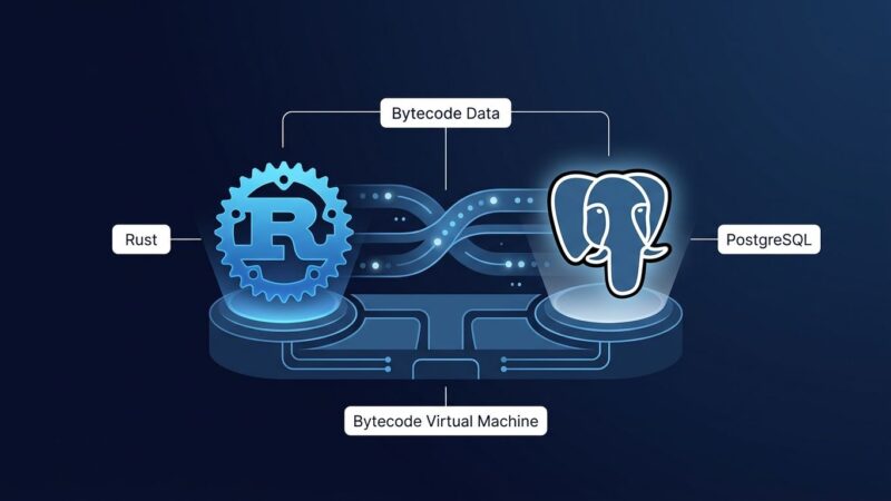 Turso Rust VM connecting SQLite and Postgres frontends as the LLVM of databases