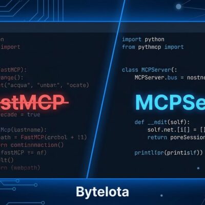 Python code comparison showing FastMCP renamed to MCPServer in MCP SDK v2