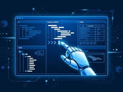 Warp Agent CLI multiplexed terminal with AI agent controlling interactive REPL sessions