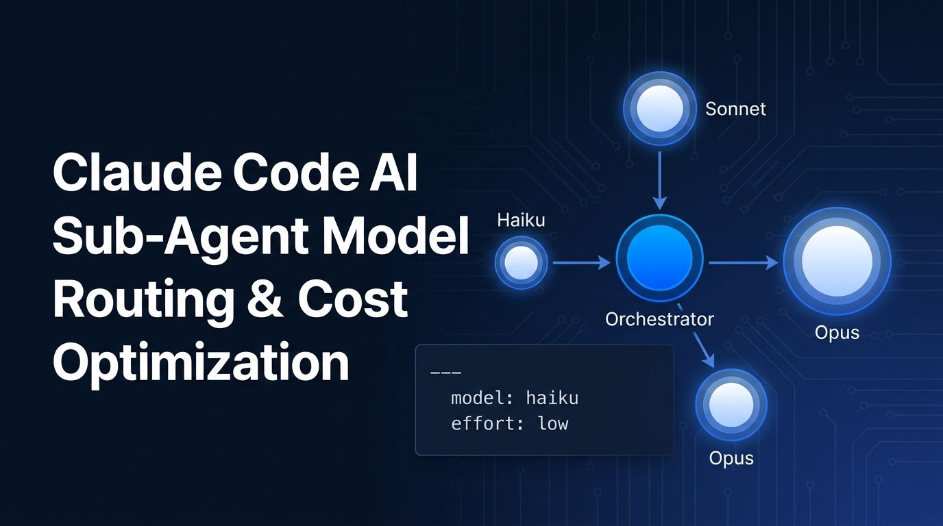 Claude Code Sub-Agent Model Routing: Cut Costs Without Cutting Quality