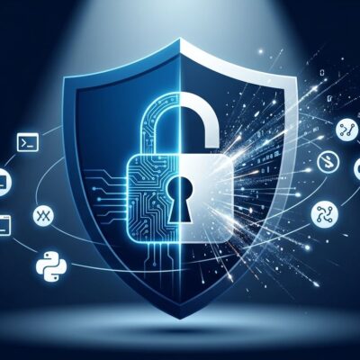 OpenAI Daybreak cybersecurity shield with open-source project icons representing the billion frontline defenders program