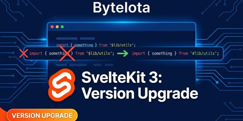 SvelteKit 3 RC migration guide - Vite 8 required config moves
