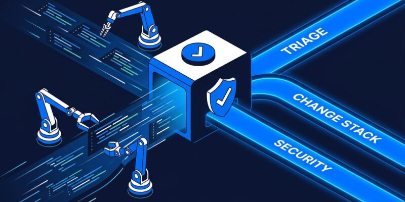 CodeRabbit agentic change management pull request governance AI code review