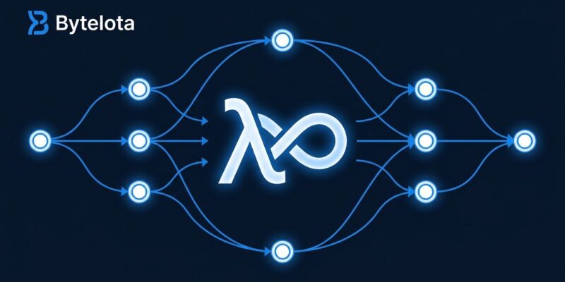 AI agents coordinating in a directed acyclic graph to formalize Fermat's Last Theorem in Lean 4, representing Claude's multi-agent formal verification achievement