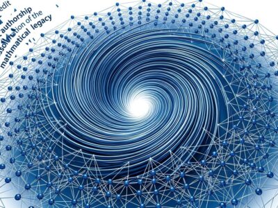 Blue vortex spiral representing 10000 AI agents solving the Navier-Stokes Millennium Prize Problem with agent node network
